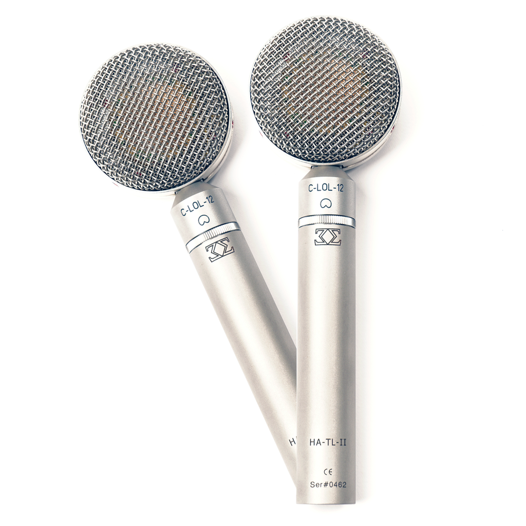 C-LOL 12 TL MP Microphones - The C-LOL 12 TL Matched Pair are amazing for drum overheads, percussion or even acoustic instruments. Designed to reference a Vintage C-12 - ADKMic.com