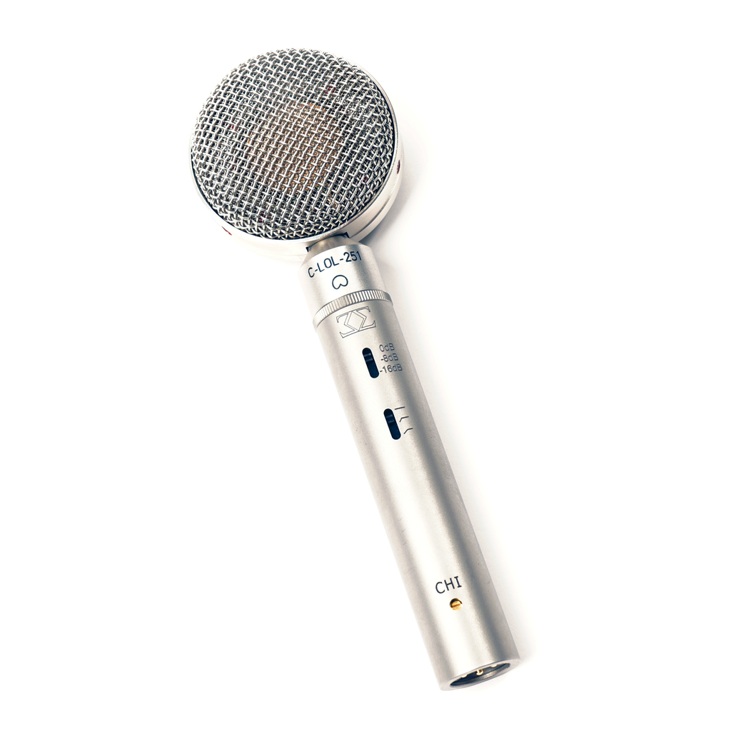 C-LOL 251 FX Microphone - The C-LOL 251 FX is great for Jazz Drum overhead, nylon strings, baritone sax. Designed to reference a Vintage ELam 251 - ADKMic.com